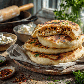 Turkish Chicken Gözleme