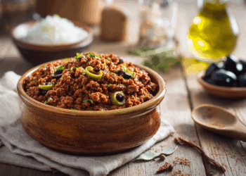Argentine Spicy Beef And Raisin Picadillo