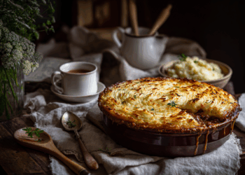 Irish Beef Mince And Cabbage Pie