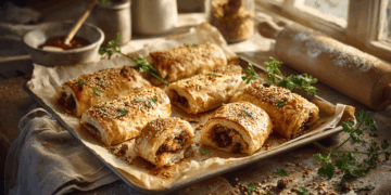 Pork Mince And Wattleseed Sausage Rolls