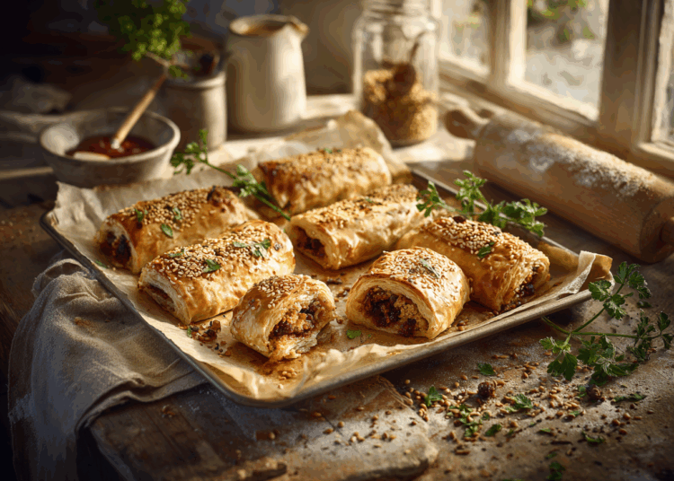 Pork Mince And Wattleseed Sausage Rolls
