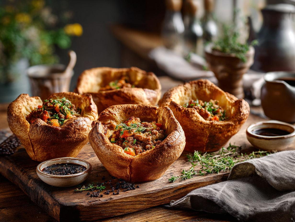 Pork Mince Stuffed Yorkshire Pudding2