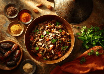 Beef Mince And Date Tagine