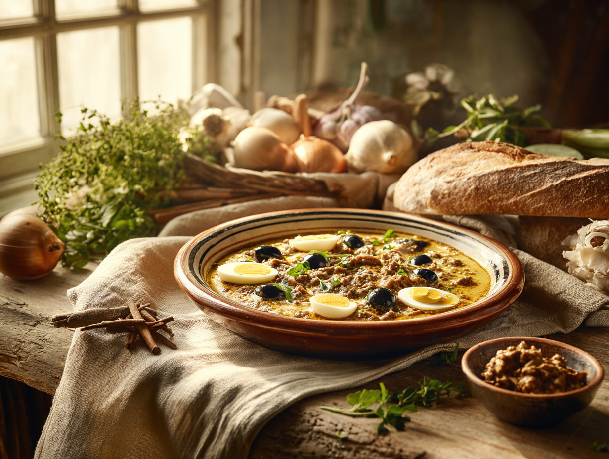 Spicy Minced Lamb Ají De Gallina Style