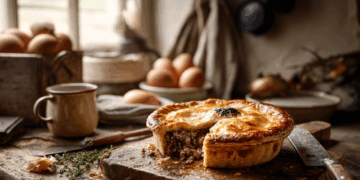 Cumberland Pork Mince And Black Pudding Pie