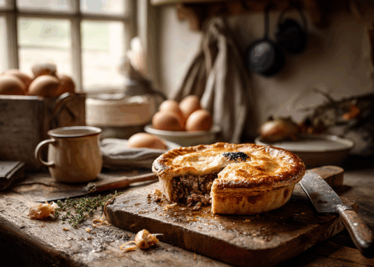 Cumberland Pork Mince And Black Pudding Pie