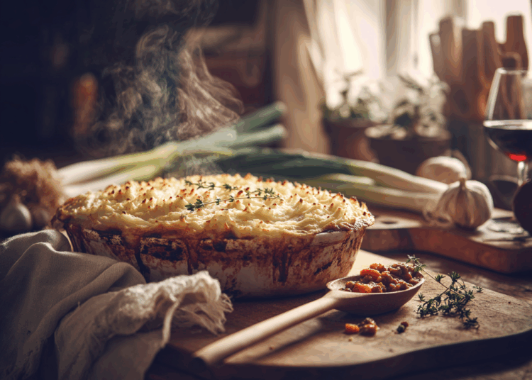 Shepherd'S Pie With Minced Lamb And Leeks