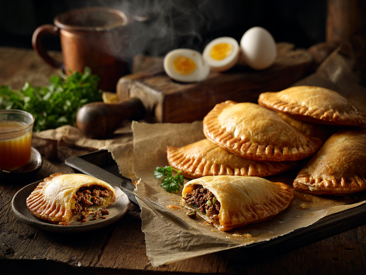 Paraguayan Minced Beef Empanadas De Masa Creada