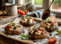 Caprese Stuffed Portobello Mushrooms