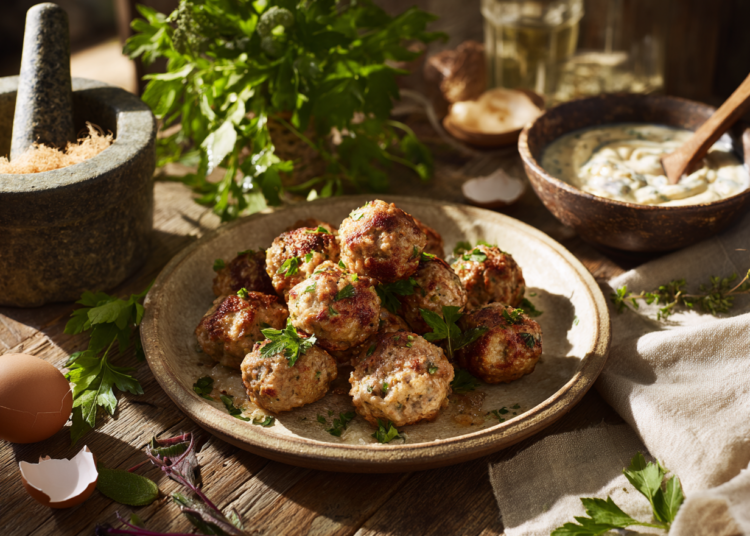 Minced Lamb And Horopito Meatballs