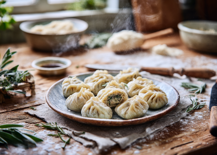Minced Turkey And Sage Dumplings