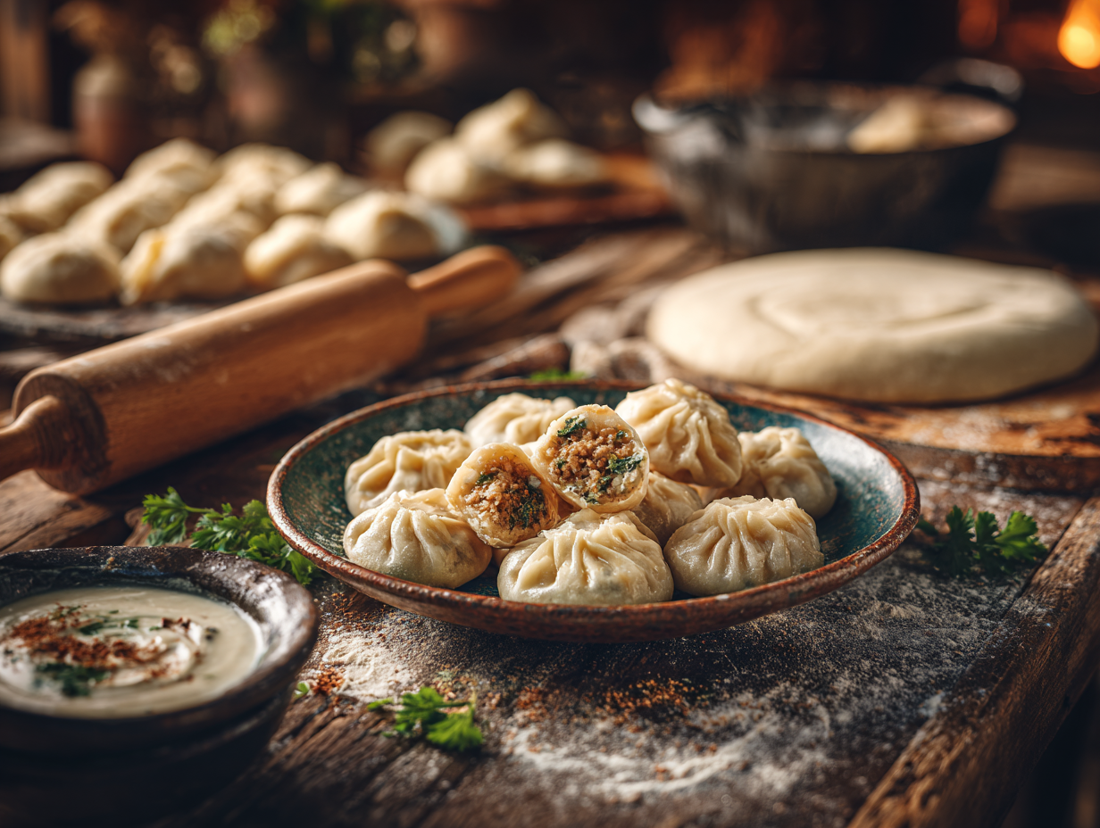 Minced Lamb And Parsley Dumplings
