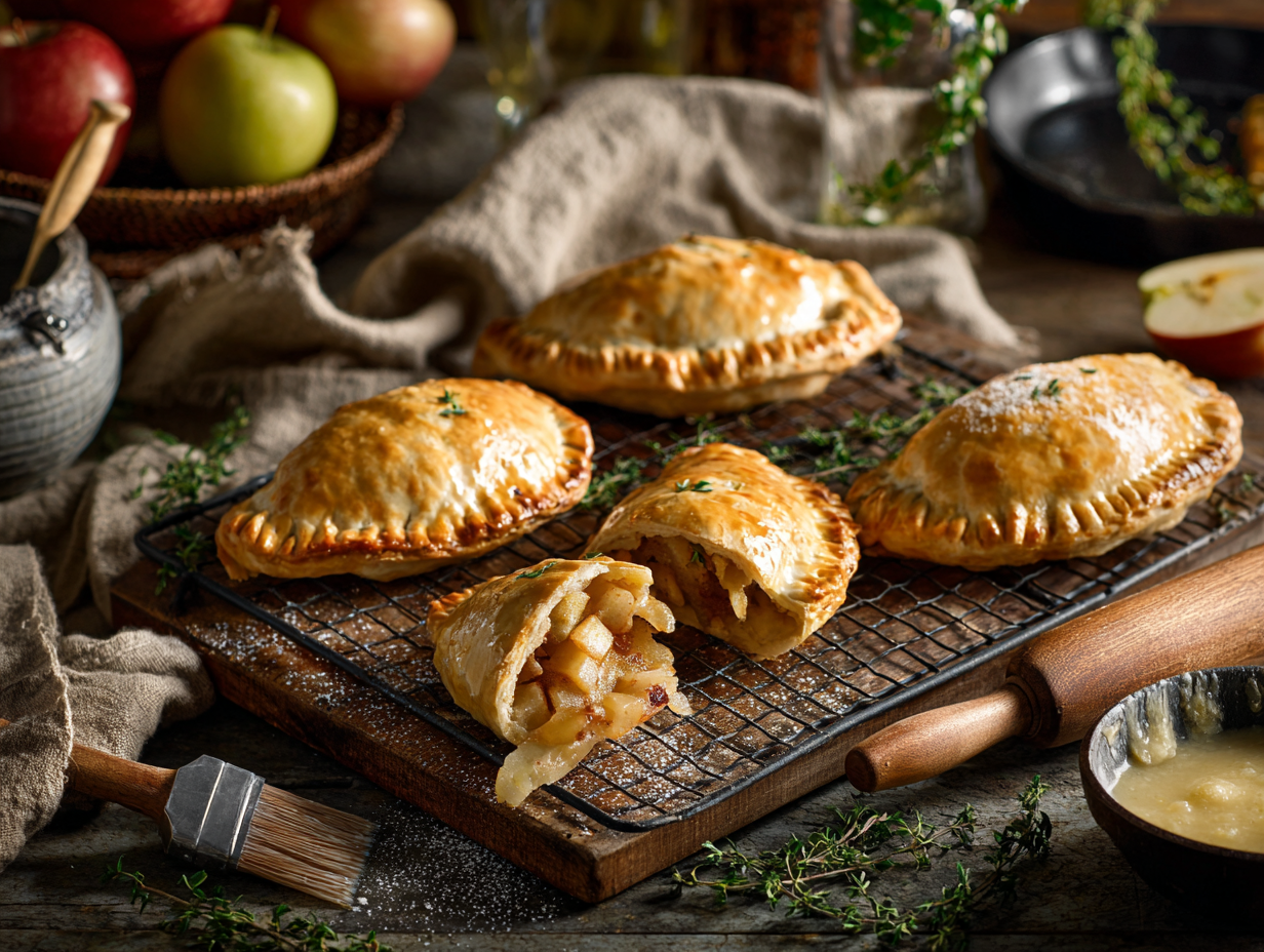 Minced Pork And Apple Pasties