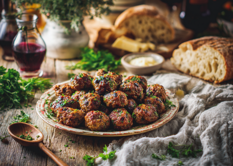 Minced Beef And Olive Polpette