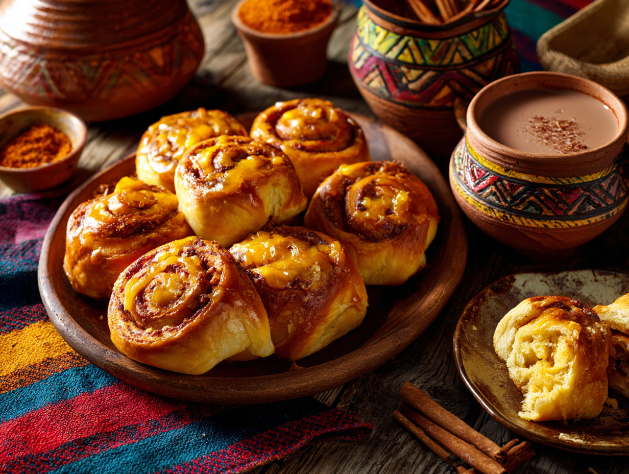 Minced Beef And Cheese Golfeados Rolls