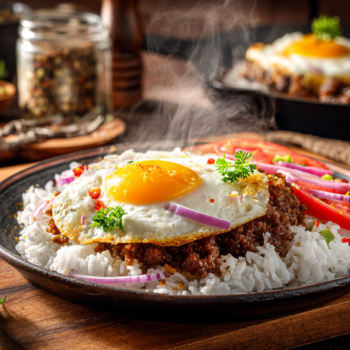 Minced Beef And Egg Silpancho Patties