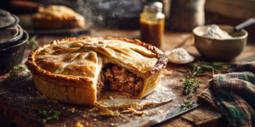 Game Mince Sausage Pie