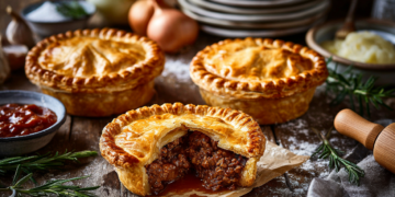 Lamb Mince And Rosemary Pies