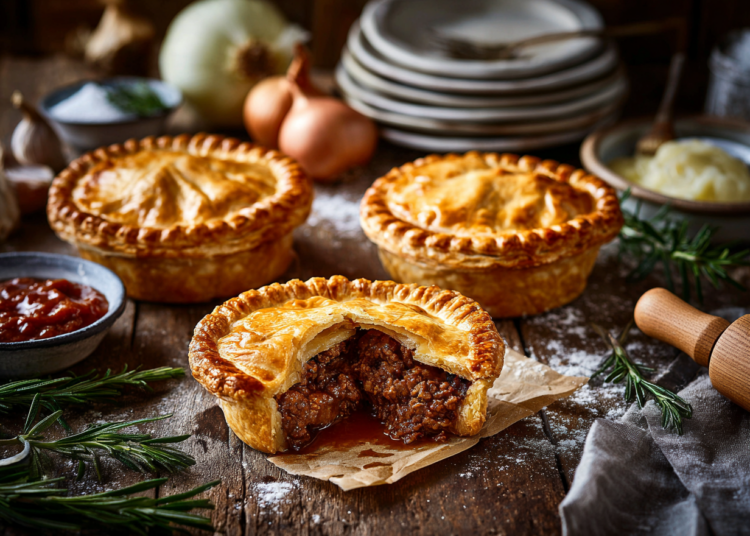 Lamb Mince And Rosemary Pies