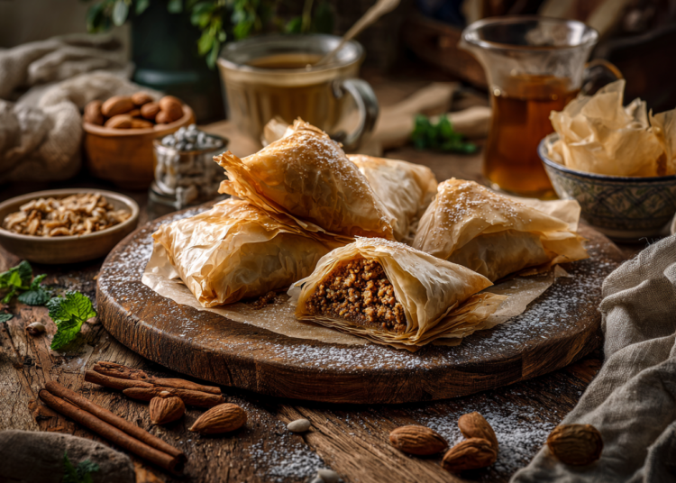 Minced Lamb And Almond Bastilla