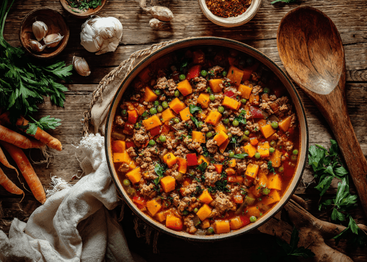 Uruguayan Minced Pork Cazuela