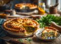Beef Mince And Spinach Curry Pie