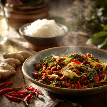 Pork Mince And Horopito Stir Fry