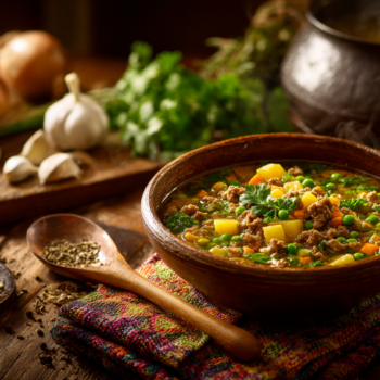 Peruvian Cilantro Pork Stew 2 Peruvian Minced Pork Seco De Carne Cilantro Stew