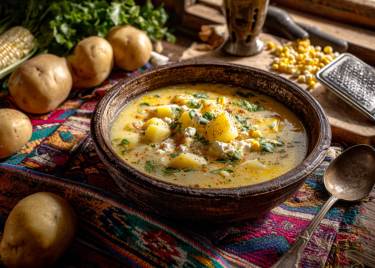 Andean Chicken Potato Locro 1 Minced Chicken And Potato Locro Soup