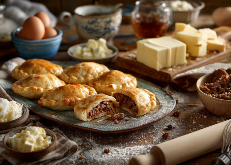 Savory Beef Kolachki Pastries 1 Beef Mince Kolachki Pastries
