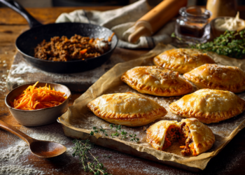 Beef Mince And Carrot Turnover