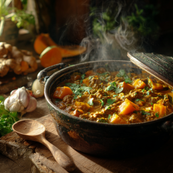 Lamb Mince And Pumpkin Curry