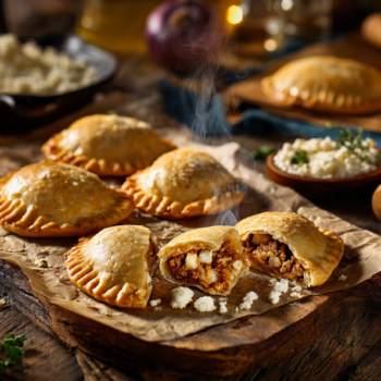 Minced Chicken And Cheese Empanadas Vallunas