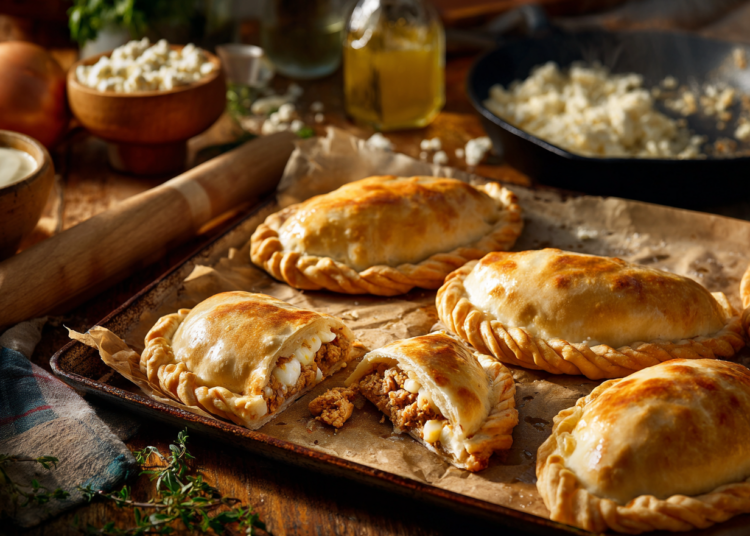 Minced Chicken And Cheese Empanadas Vallunas