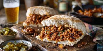 Savoury Pork Mince Filling For Stottie Cake