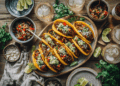 Lamb Mince Arepas With Avocado Salsa