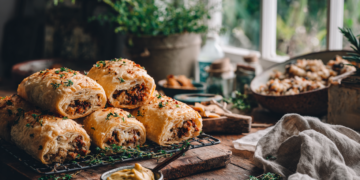 Chicken Macadamia Sausage Rolls 13 Minced Chicken And Macadamia Sausage Rolls