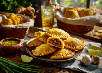 Traditional Colombian Beef Empanadas