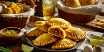 Traditional Colombian Beef Empanadas