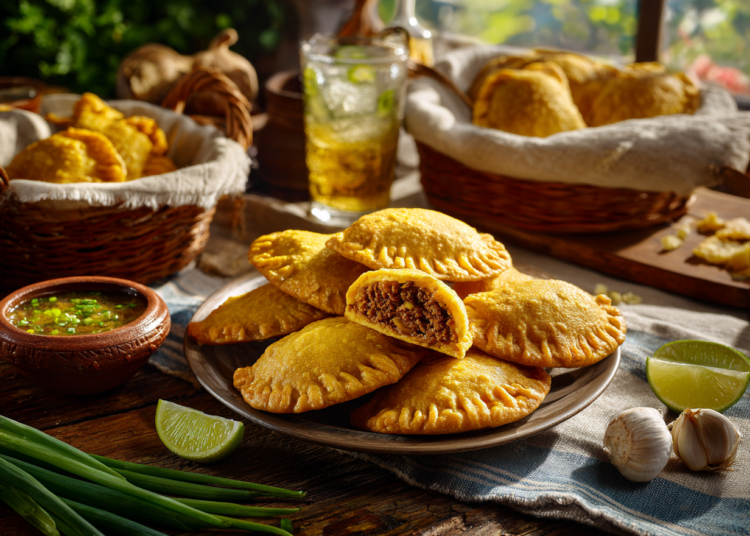 Traditional Colombian Beef Empanadas