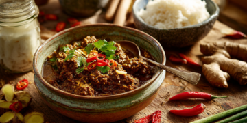Lamb Mince And Coconut Rendang