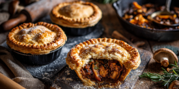 Venison Mince And Wild Mushroom Pies