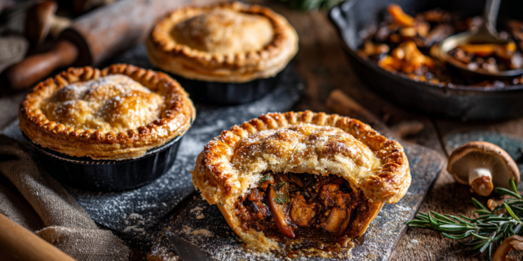 Venison Mince And Wild Mushroom Pies