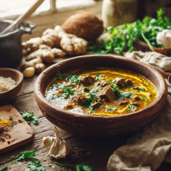 Fragrant Minced Lamb And Coconut Milk Stew