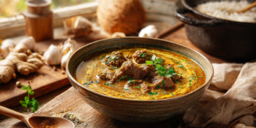 Fragrant Minced Lamb And Coconut Milk Stew