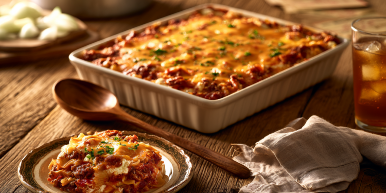 Beef Lombardi Casserole