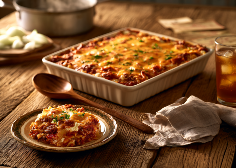 Beef Lombardi Casserole