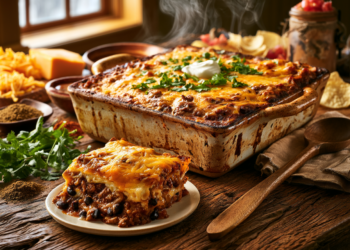 Beef Enchilada Casserole