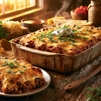 Beef Enchilada Casserole