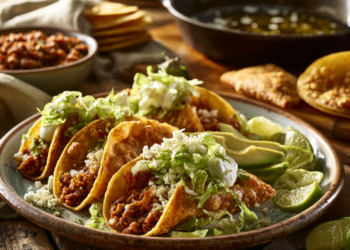 Tacos Dorados With Ground Beef